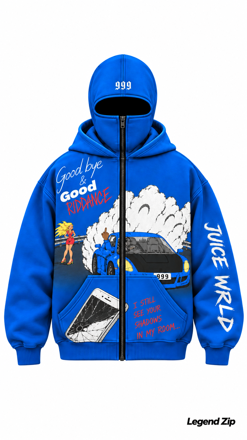 LegendsZip Zip-Up Mask Hoodie